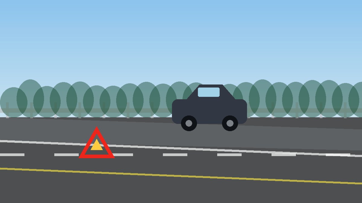 黑河道路故障安全等待现场图